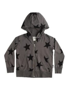 Little Girl's & Girl's Star Zip Hoodie