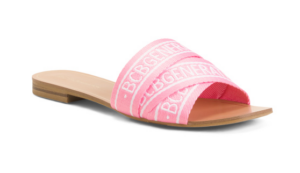 Logo Flat Sandals
