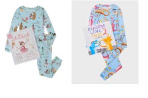 Kids Pjs  with Book