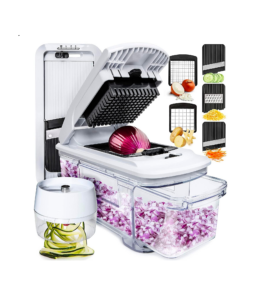 Fullstar All-in-1 Vegetable Chopper, Mandoline Slicer & Cheese Grater