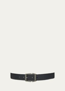 Men's Double Adjustable Leather Belt