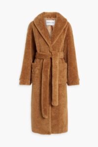 Tinley Belted Faux Fur Coat