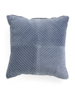 20x20 Textured Velvet Pillow
