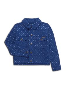 Little Boy’s Double Knit Quilted Shirt Jacket