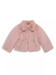Little Girl's Faux Fur Jacket
