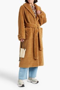 Tinley Belted Faux Fur Coat