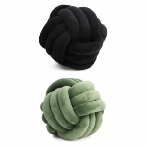 11in Knot Ball Shaped Pillow