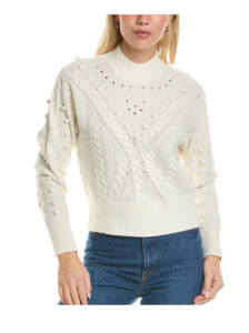 Crewneck Wool-blend Sweater