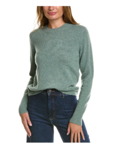 Crewneck Wool & Cashmere-blend Sweater
