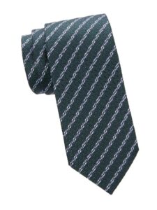 Striped Silk Tie