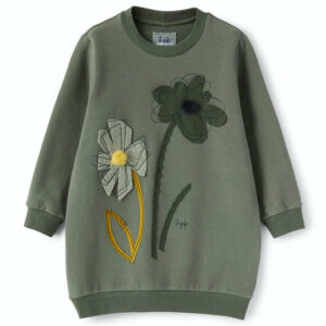 Green Long Sleeve Dress