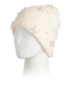Pearl Snowflake Beanie