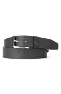 Jory Textured Leather Belt