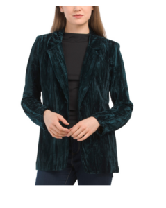 Velvet Blazer