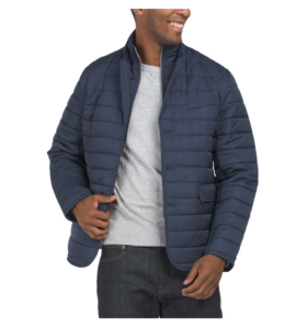 Quilted Blazer with Detachable Dickey