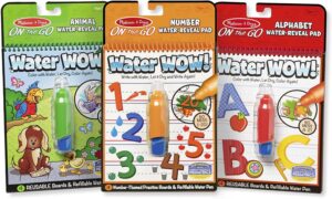 Melissa & Doug on the Go Water Wow! Water-reveal Activity Pads