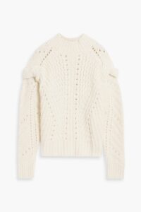 Iliade Brushed Open-knit Sweater