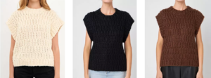Women's Chunky Knit Sweater Vest