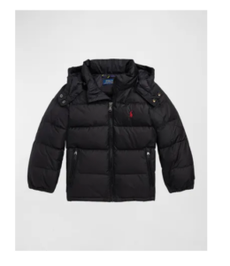 Boy's Water-resistant Recycled Nylon Jacket