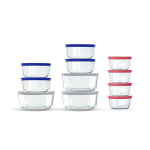 Pyrex 22pc Glass Food Storage Container Set