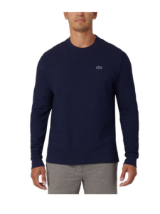 Men's Waffle-knit Thermal Sleep Shirt