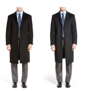 Sheffield Classic Fit Wool & Cashmere Overcoat