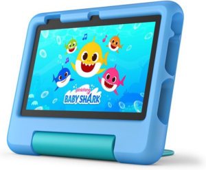 Amazon Fire 7 Kids Tablet, Ages 3-7.