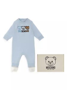 Baby Boy's Bear Graphic Footie