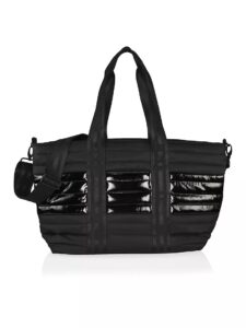 Wingman Quilted Colorblock Tote