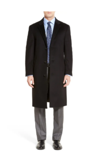 Sheffield Classic Fit Wool & Cashmere Overcoat