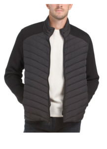 Quilted Jacket with Neoprene Combo