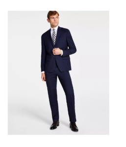 Men's Classic-fit Wool-blend Stretch Suit