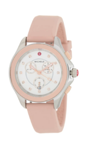 Cape Chronograph Desert Rose Silicone Watch, 38mm