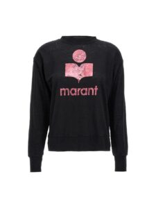 Isabel Marant Étoile Logo Printed Crewneck Sweatshirt