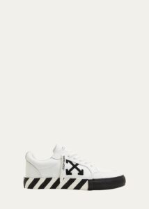 Vulcanized Leather Low-top Sneakers