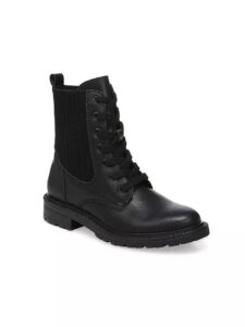 Little Girl's & Girl's Lydell Mini Leather Combat Boots
