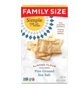Almond Flour Crackers, Family Size