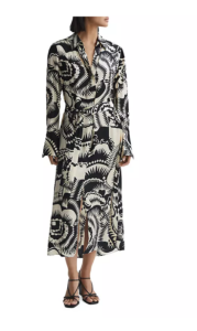 Tilly Belted Printed Maxi Dress