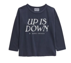 Kids' Up is Down Long Sleeve Graphic T-shirt