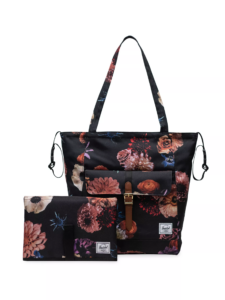 Herschel Retreat Floral Tote Diaper Bag