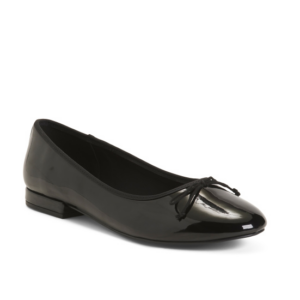 Patent Plie Flats