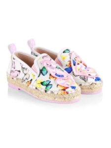 Little Girl's & Girl's Butterfly Espadrille Flats