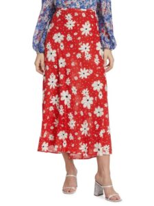 Kelly Floral Midi Skirt