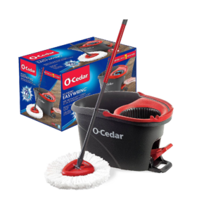 O-cedar Easywring Microfiber Spin Mop, Bucket Floor Cleaning System