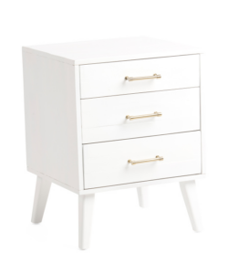 3 Drawer Side Table