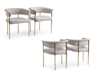 Set of 2 Dining Chairs