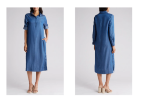 Stockton Long Sleeve Shirtdress