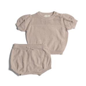 2pc Infant Girls Knit Set