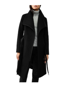Norik Womens Cold Weather Long Wool Coat Size Xl