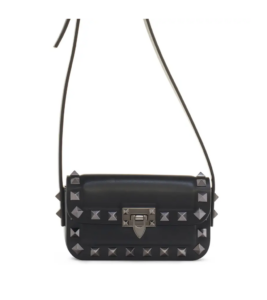 Mini Rockstud23 Leather Crossbody Bag